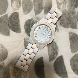 !!SOLD!! White Marc Jacobs watch